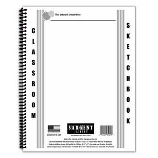 Picture of 50sht 8 1/2 x 11 classroom  sketchpad smooth
