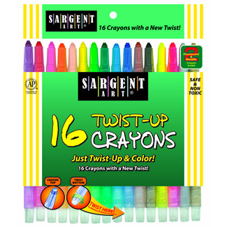 Picture of 16 ct twist up crayon