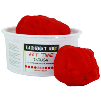 Picture of 1lb art time dough - red