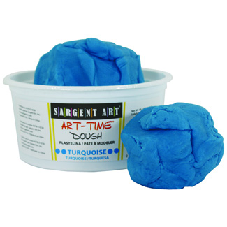 Picture of 1lb art time dough - turquoise