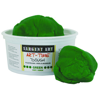 Picture of 1lb art time dough - green