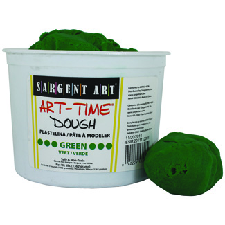 Picture of 3lb art time dough - green