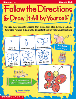 Picture of Follow the directions & draw it all  by yourself gr k-2