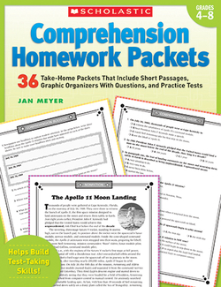 Picture of Comprehension homework packets
