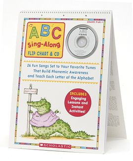 Picture of Abc sing along flip chart & cd