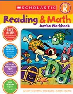 Picture of Reading & math jumbo workbook prek