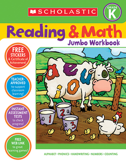 Picture of Reading & math jumbo workbook gr k