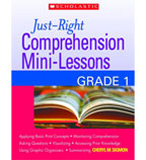 Picture of Just right comprehension mini  lessons gr 1