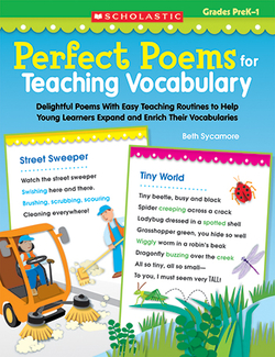 Picture of Perfect poems for teaching  vocabulary