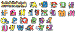 Picture of Alphabet kids kid-drawn bb set pk-1