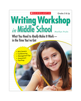 Picture of Writing workshop in middle school