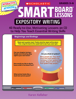 Picture of Smart board lessons expository  writing