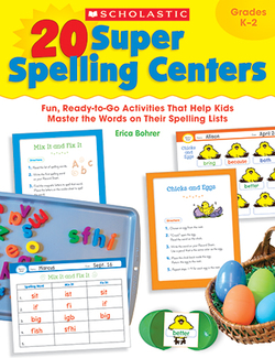 Picture of 20 super spelling centers