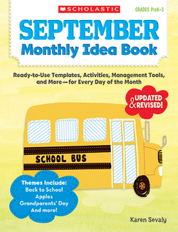Picture of September monthly idea book