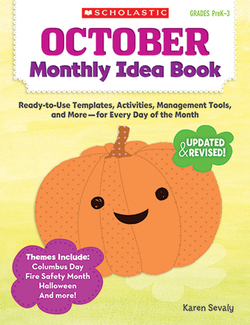 Picture of October monthly idea book