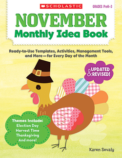 Picture of November monthly idea book