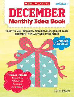 Picture of December monthly idea book