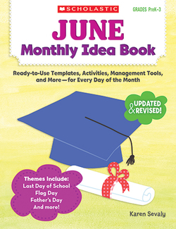 Picture of June monthly idea book