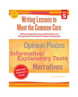 Picture of Writing lessons to meet the common  core gr 5