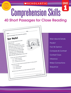 Picture of Comprehension skills gr 1 40 short  passages for close reading