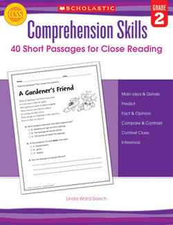 Picture of Comprehension skills gr 2 40 short  passages for close reading