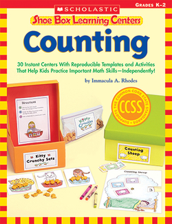Picture of Shoe box learning centers counting