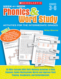 Picture of Week by week phonics & word study  activities for the intermediate gr