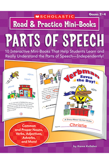 Picture of Read & practice mini-books parts of  speech