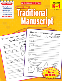 Picture of Scholastic success with traditional  manuscript gr k-1