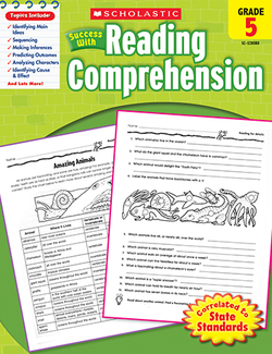 Picture of Scholastic success with reading  comprehension gr 5