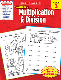 Picture of Scholastic success multiplication  & division gr 3