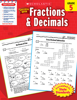 Picture of Scholastic success with fractions &  decimals gr 5