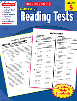 Picture of Scholastic success with reading  tests gr 5