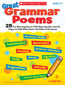 Picture of Great grammar poems gr 2-5