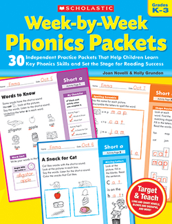 Picture of Week by week phonics packets