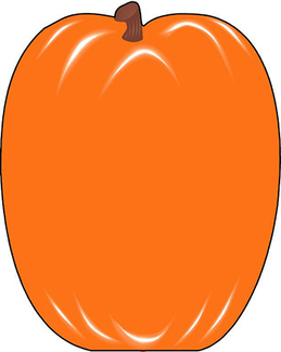 Picture of Notepad large pumpkin