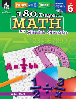 Picture of 180 days of math gr 6