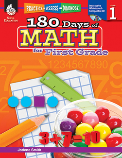 Picture of 180 days of math gr 1