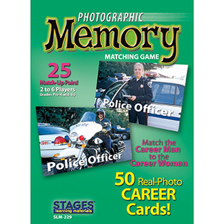 Picture of Careers photographic memory  matching game