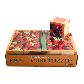 Picture of Fruits cube puzzle