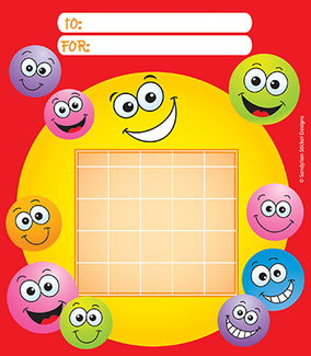Picture of Incentive chart pad happy faces