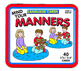 Picture of Mind your manners language cards