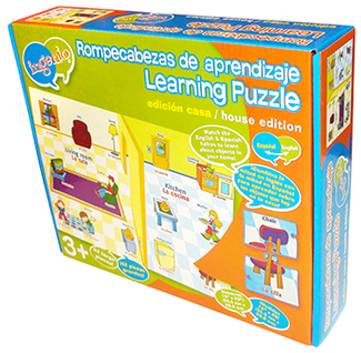 Picture of At home bilingual learning puzzle