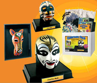 Picture of Scene-a-rama creative mask  classroom pack