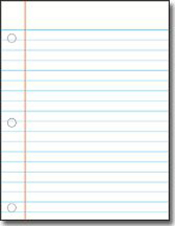 Picture of Chart notebook paper 17x22
