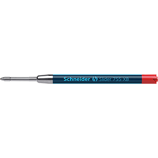 Picture of Schneider red slider xb 755  ballpoint pen refills