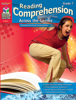 Picture of Reading comprehension gr 7 across  the genres