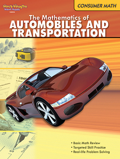 Picture of The mathematics of automobiles and  transportation gr 6 & up