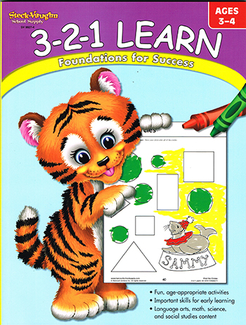Picture of 3-2-1 learn student edition age 3-4