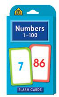 Picture of Numbers 1-100 flash cards